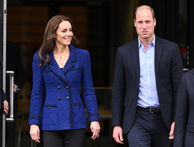 Prince William and Catherine Princess of Wales Attend Coach Core Celebration