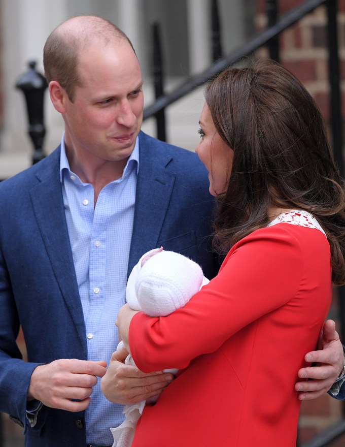 Prince William & Kate Middleton Out With Princess Charlotte