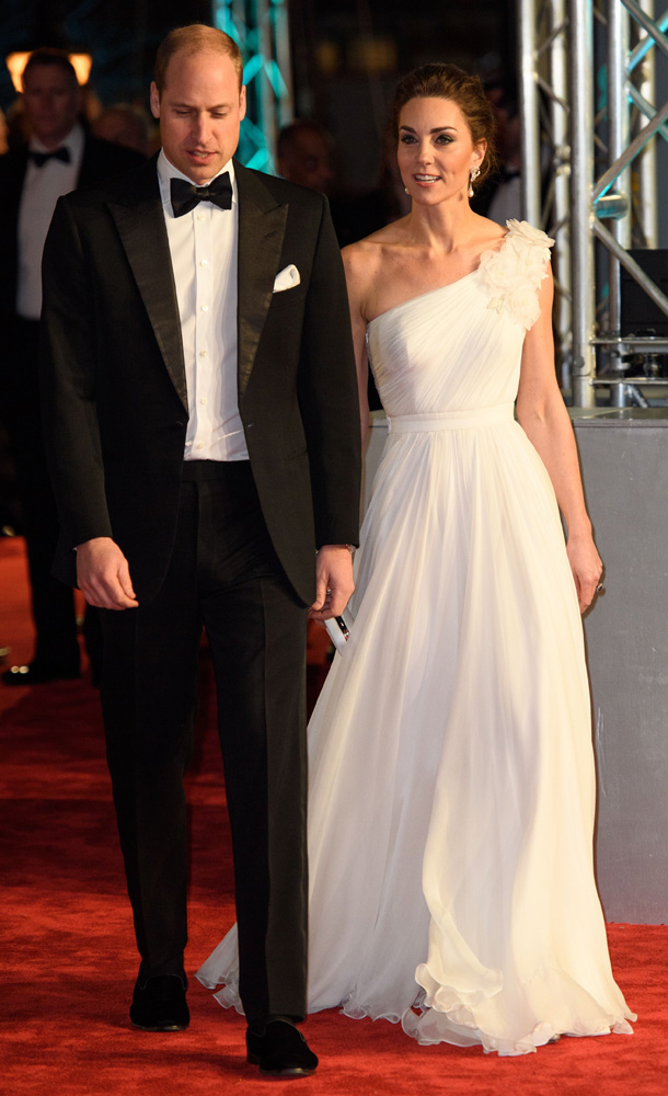 Prince William & Kate Middleton at the BAFTA Awards