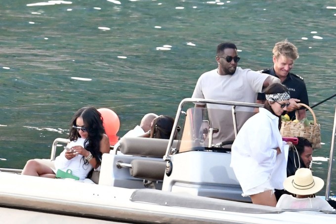 Sean ‘Diddy’ Combs Enjoys Yachting