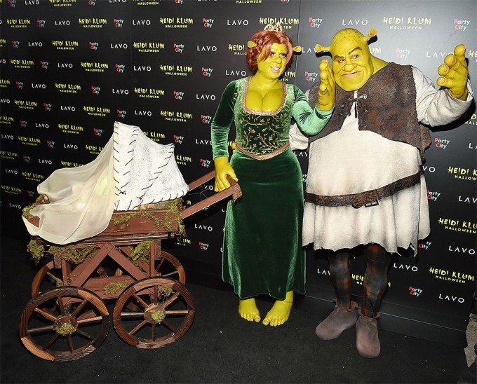 Heidi Klum & Tom Kaulitz at her 19th Annual Halloween Party