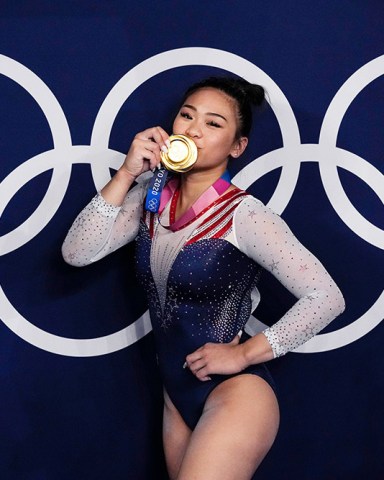 Sunisa Lee, of United States, reacts as she poses for a picture after winning the gold medal in the artistic gymnastics women's all-around final at the 2020 Summer Olympics, in Tokyo, Japan. The 19-year-old Auburn freshman has helped lead Auburn to the NCAA gymnastics championships April 14-16 in Fort Worth, Texas. Lee has also parlayed her all-around gold into a run on Dancing with the Stars since the new name, image and likeness rules made college an easy decision
Auburn Suni Lee Gymnastics, Tokyo, Japan - 29 Jul 2021
