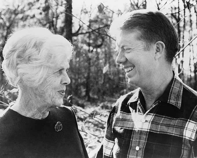Jimmy Carter & Mother Lillian
