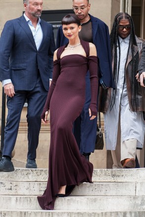 Zendaya 
attending the Fendi Haute Couture Spring/Summer 2024 show as part of Paris Fashion Week on January 25, 2024 in Paris, France.
Fendi show, Outside Arrivals, Haute Couture Fashion Week, Paris, France - 25 Jan 2024